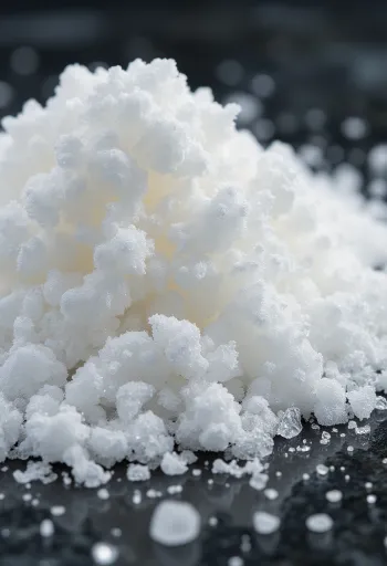 小皿に入った白いグラニュー糖と木のスプーン