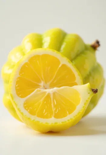 星形にスライスされた黄色いスターフルーツと新鮮な果実