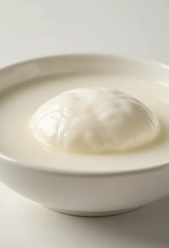 バジルとトマトを添えたフレッシュモッツァレラチーズのボール