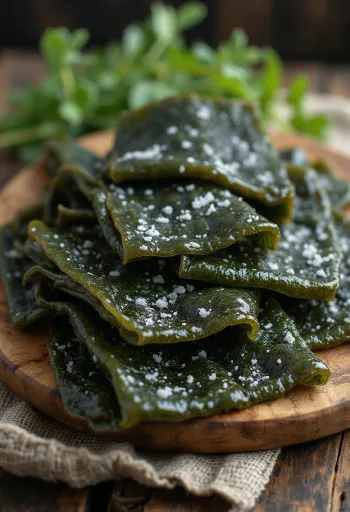 厚みのある乾燥した真昆布のシート