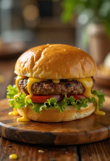 ハニーマスタードバーガー