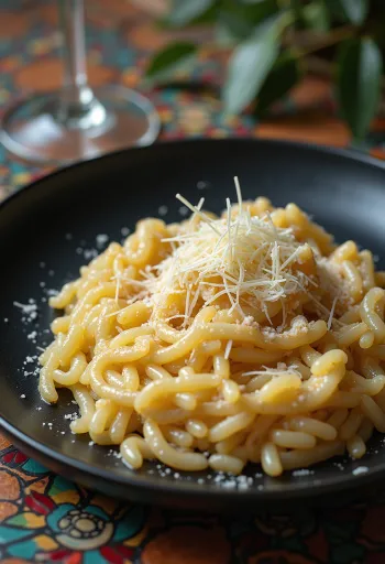 クリーミーなイタリアンリゾット、チーズとスパイス添え