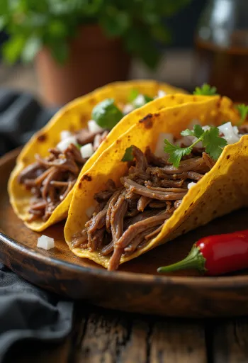 盛り付けられたカベサタコス