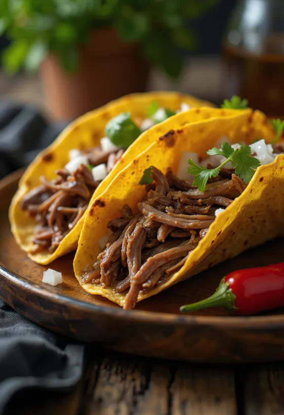 盛り付けられたカベサタコス