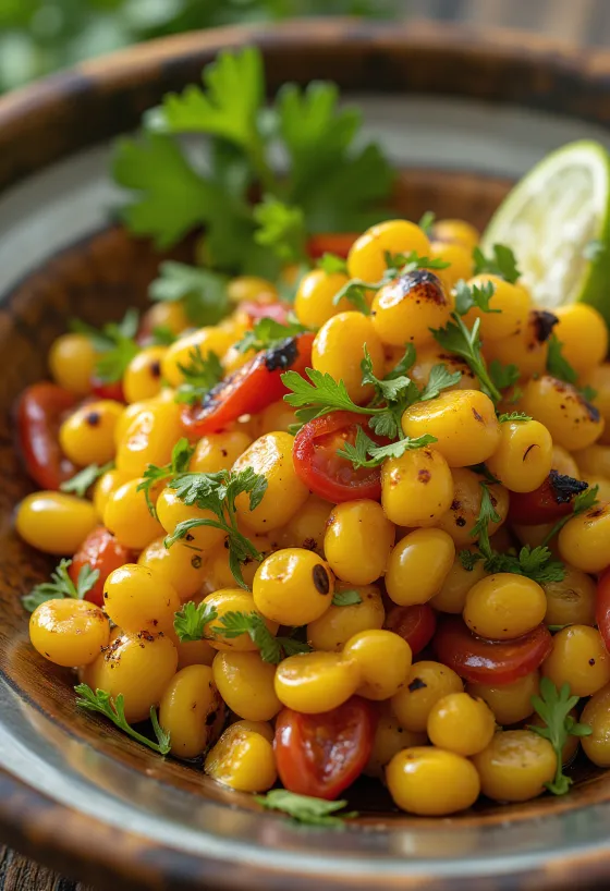 BBQスパイシートウモロコシサラダ