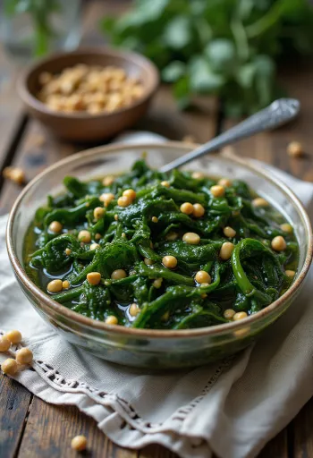 瓶に入ったビーツの葉のピクルス