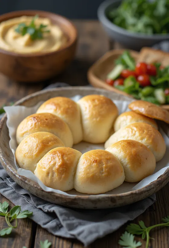 焼きたてのピタバンズ