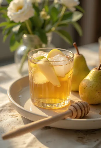 フレッシュに盛り付けられたアイリッシュ・ペアサイダー