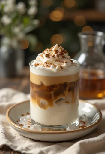 淹れたての簡単なアイスコーヒー