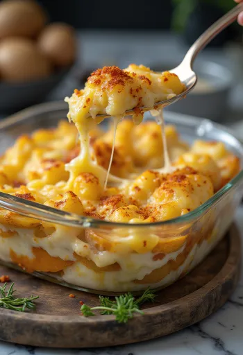 新鮮なパセリを添えたヴィーガン・ラコット・クルンプリ