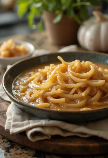 飴色玉ねぎとニンニクのソース