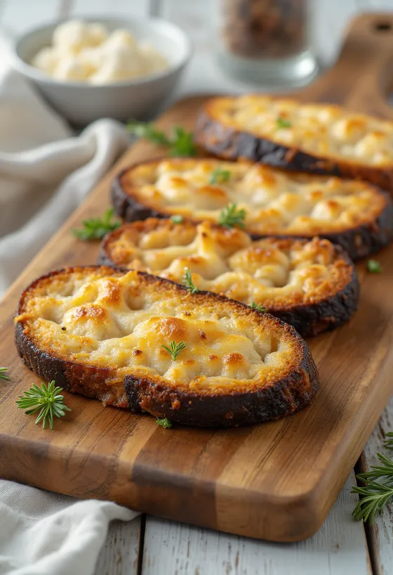 盛り付けられたフィンランドのライ麦パン