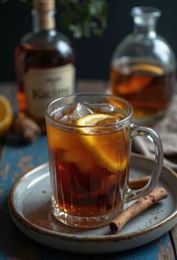 グラスに注がれたグロッグ