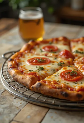 薄生地とビッグスライスのニューヨークスタイルピザ