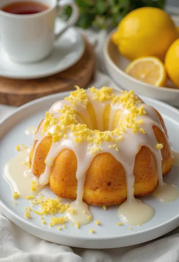 シナモンとレモンのクグロフ