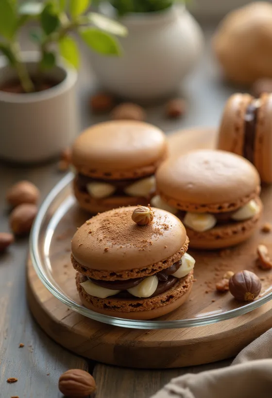 ヌテラのマカロン