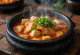 キムチチゲ、リッチな味わいの韓国風キムチ鍋、豆腐入り