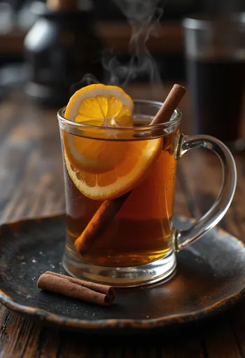 出来立てのホット・スパイス・サイダー